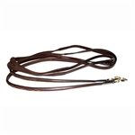 Nunn Finer Bella Donna Draw Reins with Leather and Soft Grip