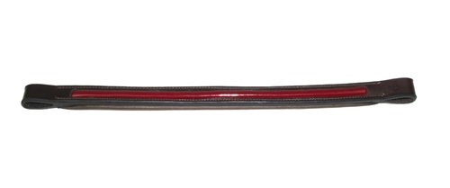 Nunn Finer Red Patent Leather Browband