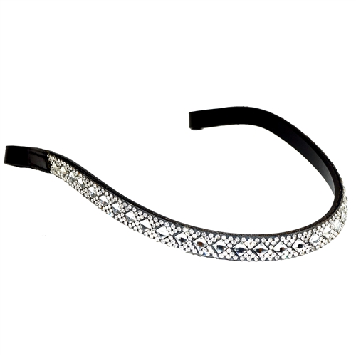 Valegro Browband with Clear Crystals